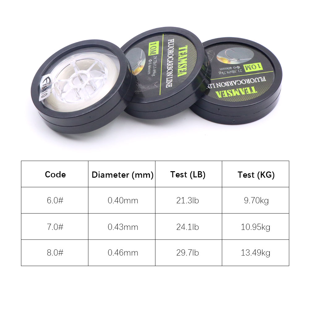 10m Fluorocarbon Coating Carp  - Fluorocarbon Line ulasan dan harga