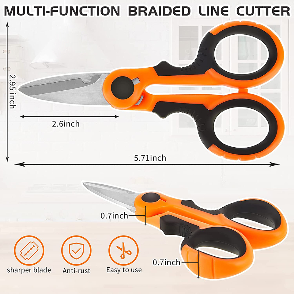 WALK FISH Japanese 420 Stainle - Fishing Line Cutter ulasan dan harga