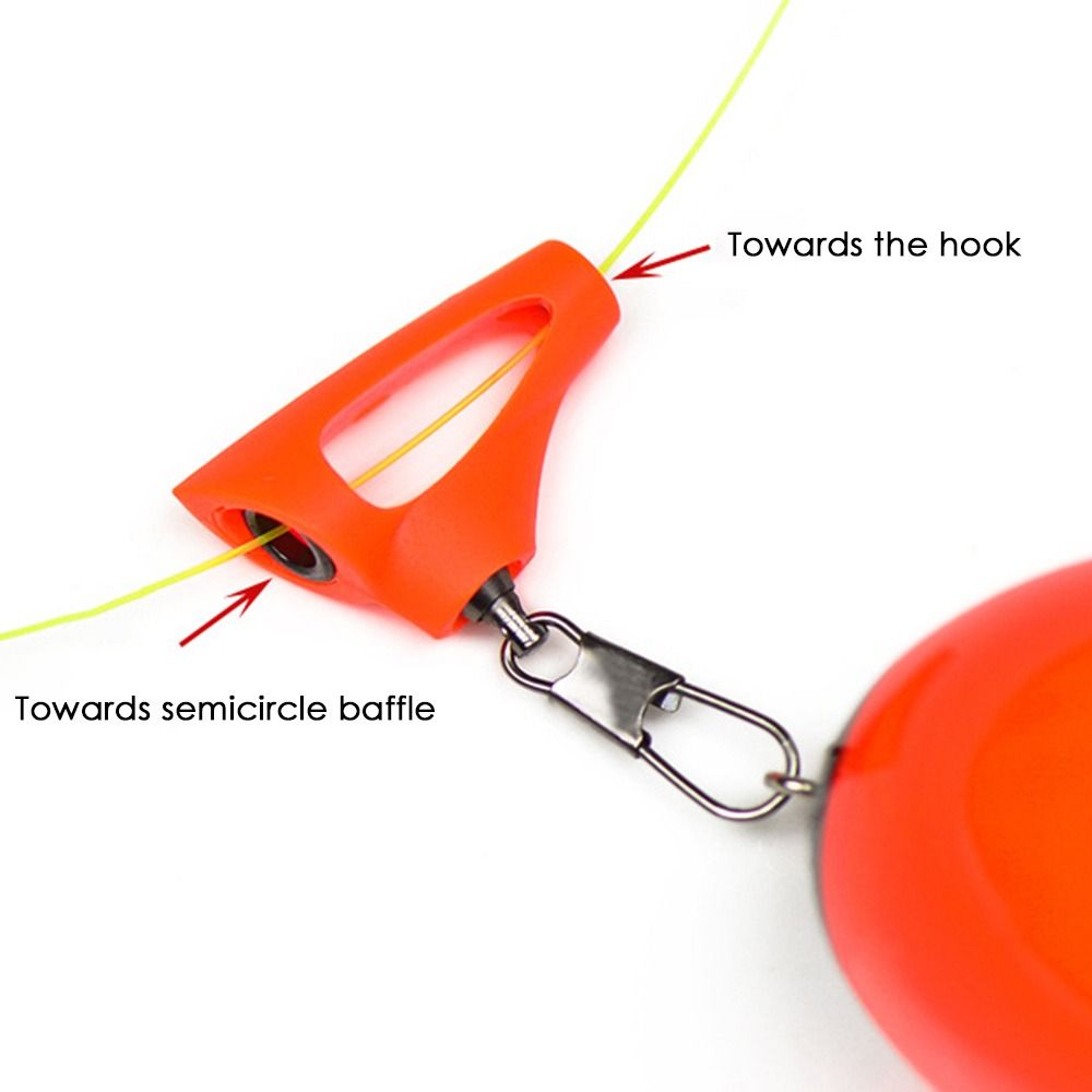 2/10 pcs Plastic Head Swivel W - Monofilament Line ulasan dan harga