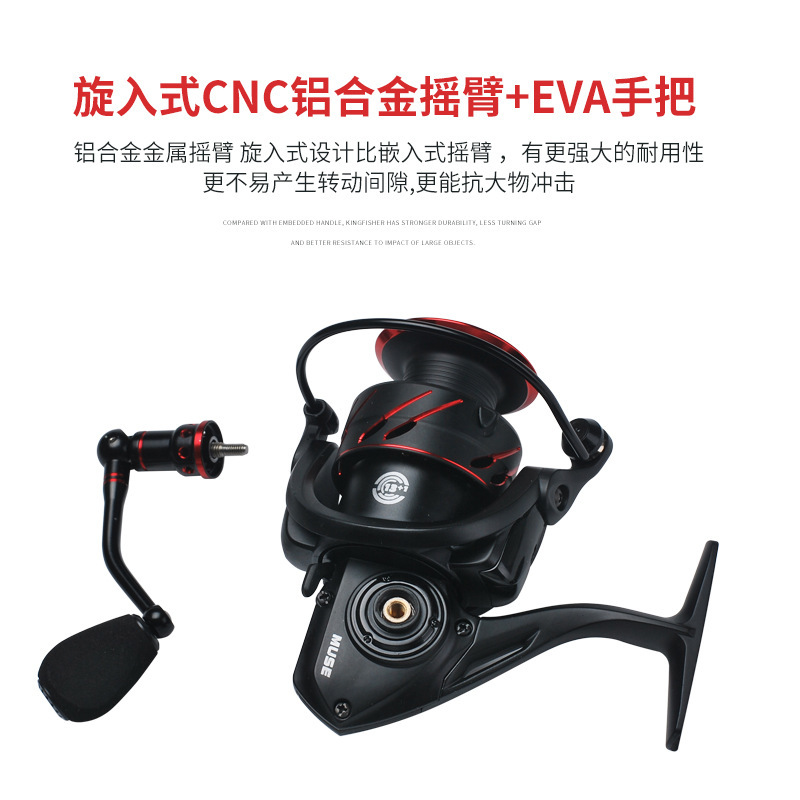 Screw In Metal Crank Spinning  - Ice Fishing Line ulasan dan harga