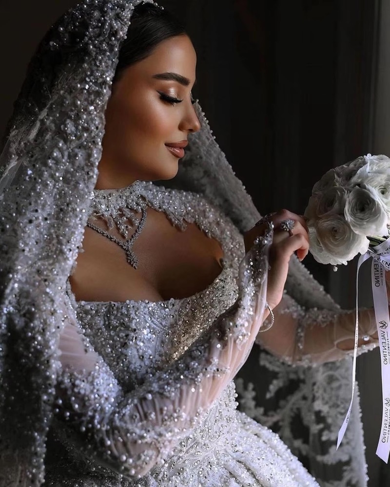 Customized Ball Gown Wedding D - Copolymer Line ulasan dan harga