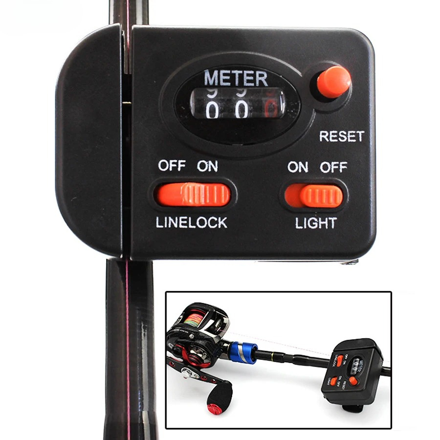 Digital Fishing Line Counter D - Ice Fishing Line ulasan dan harga