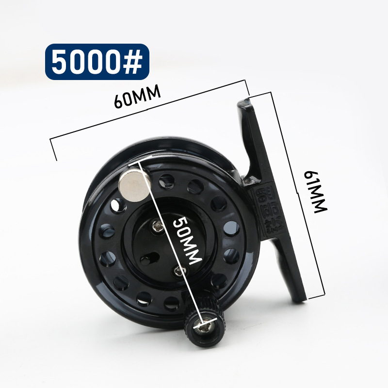 Lightweight Portable Centerpin - Ice Fishing Line ulasan dan harga