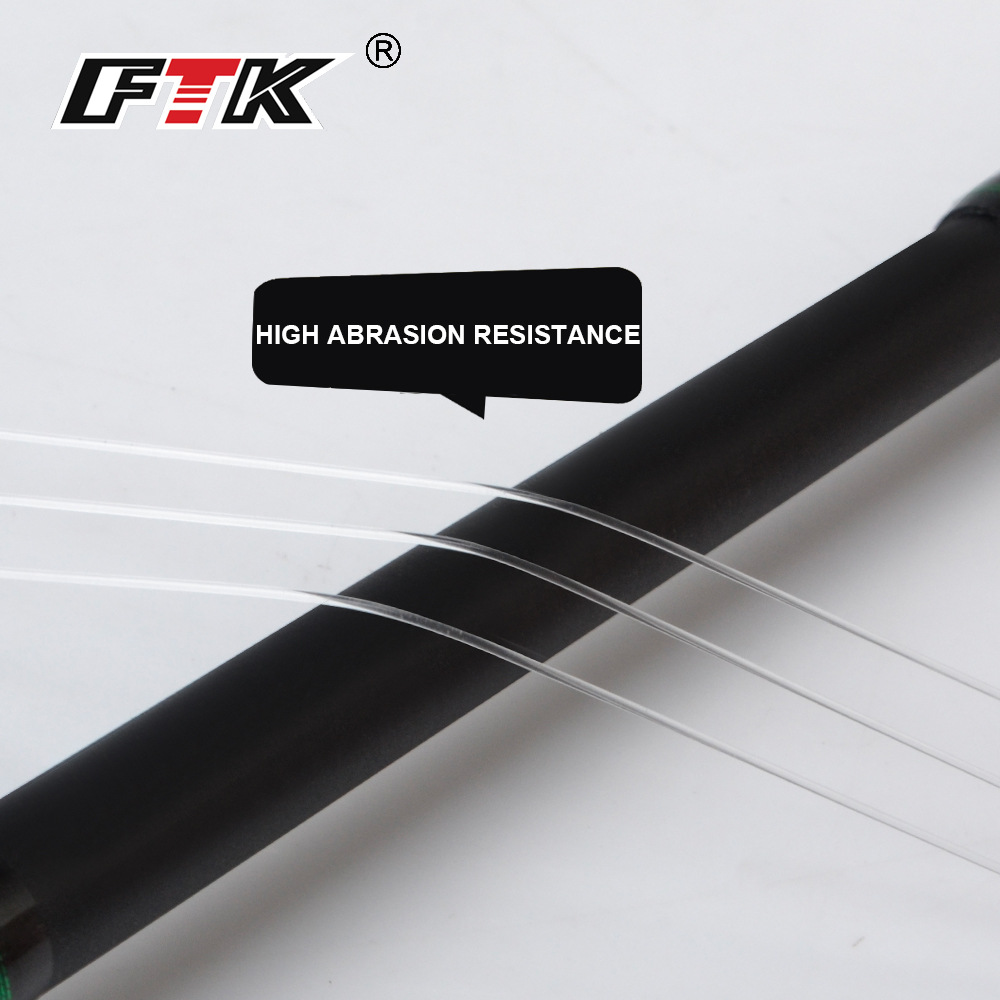 100M Fluorocarbon Coating Fish - Fluorocarbon Line ulasan dan harga