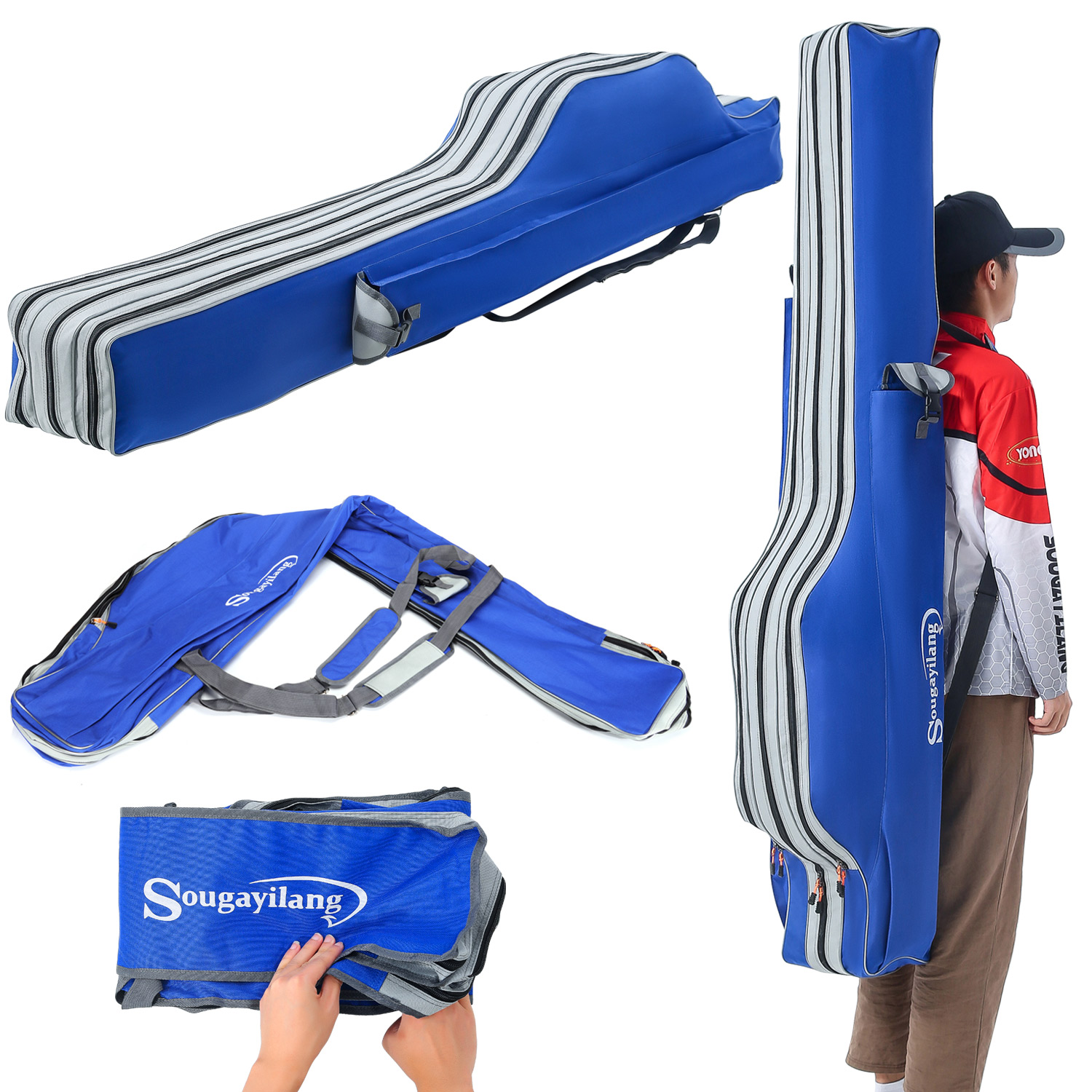 Sougayilang Fishing Rod Bag 3  - Fishing Line Box ulasan dan harga