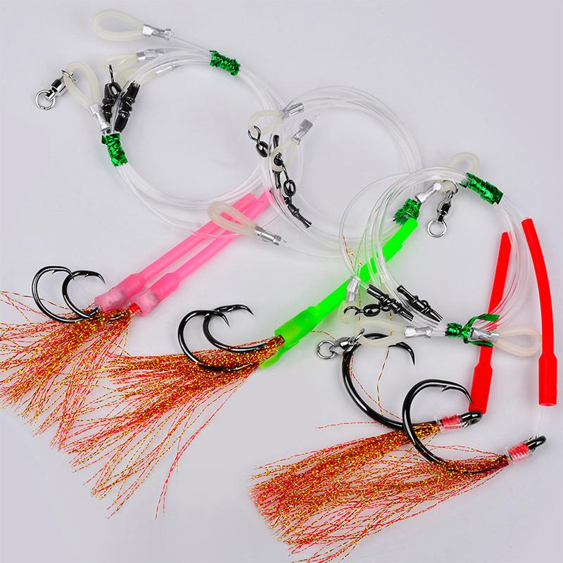 2Pcs Sea Snapper Rig Fishing R - Saltwater Line ulasan dan harga