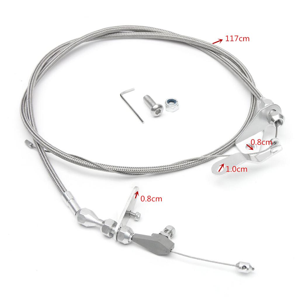 Accelerator Gas Throttle Cable - Braided Line ulasan dan harga